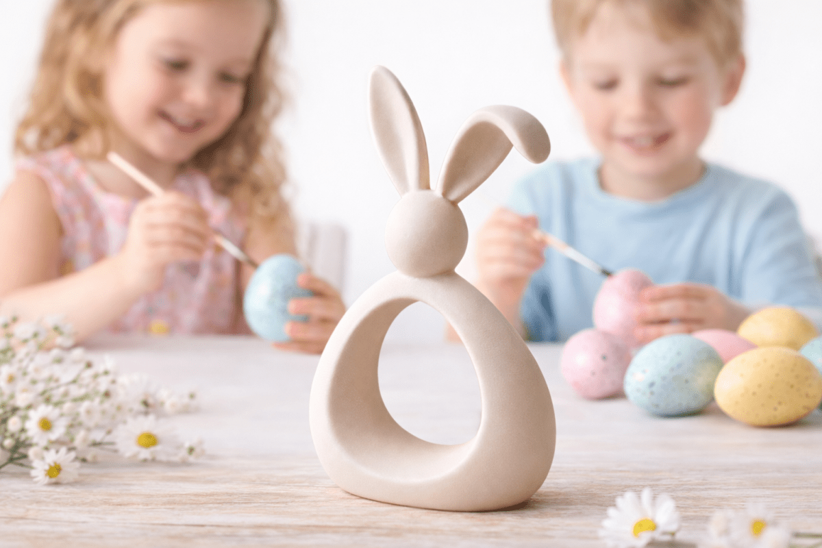Deko Hase „Aura“ – Moderne Oster- & Frühlingsdeko Print Home Print Home
