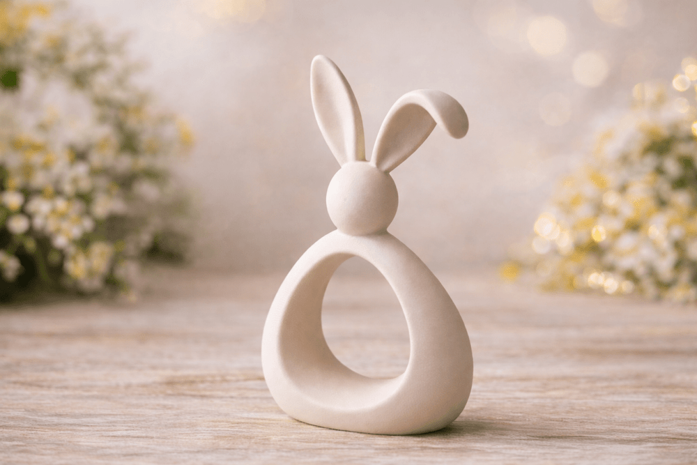 Deko Hase „Aura“ – Moderne Oster- & Frühlingsdeko - Print Home