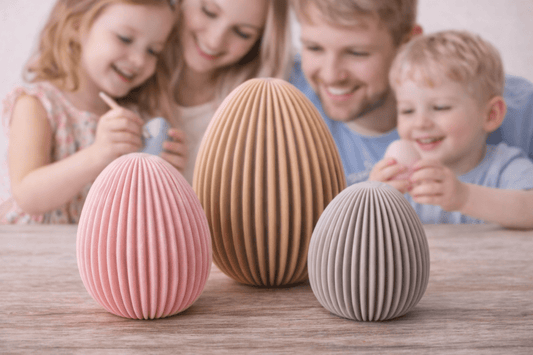 Moderne Deko Ostereier – 3er Set im minimalistischen Design Print Home Print Home