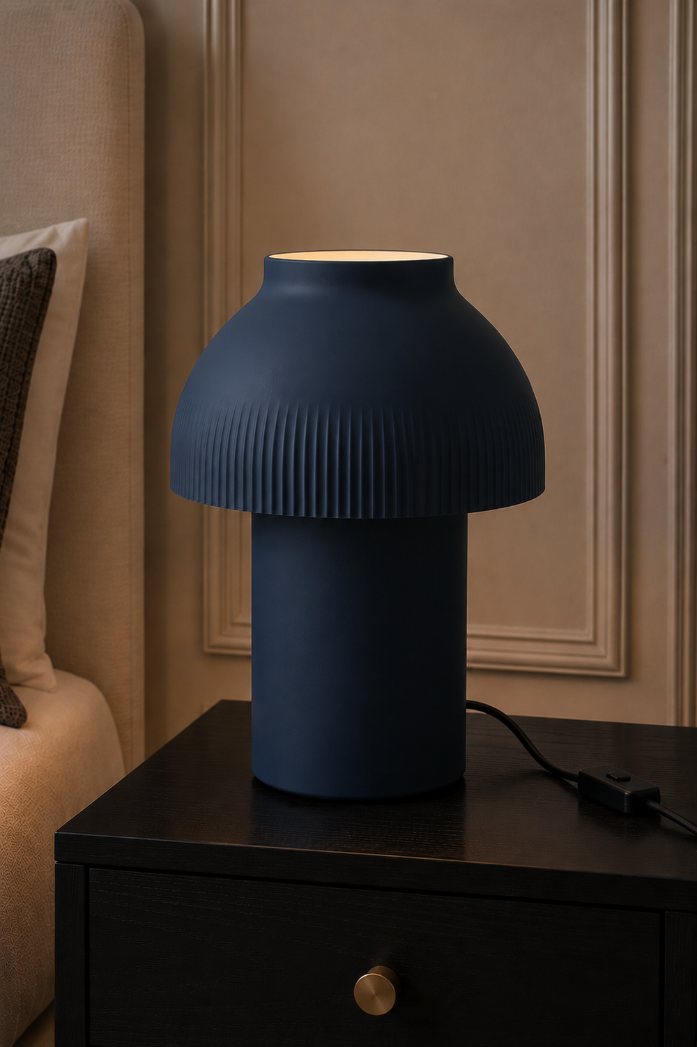 FUNGO – Retro Pilz Tischlampe aus dem 3D-Drucker | E14 / E27