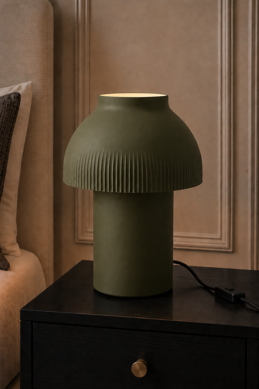 FUNGO – Retro Pilz Tischlampe aus dem 3D-Drucker | E14 / E27
