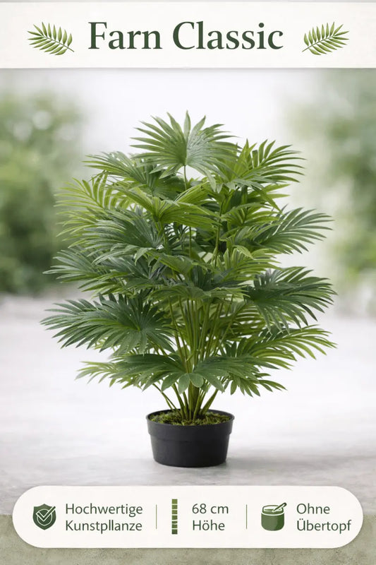 Künstliche Deko-Pflanze XL – Realistische Kunstpflanze - Print Home