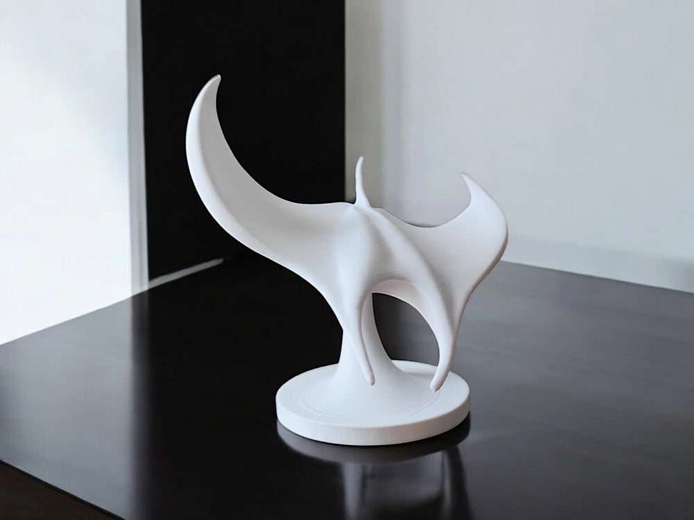 's Gletscher-Mantale Figur mit Mantel aus PLA, Ansicht 4