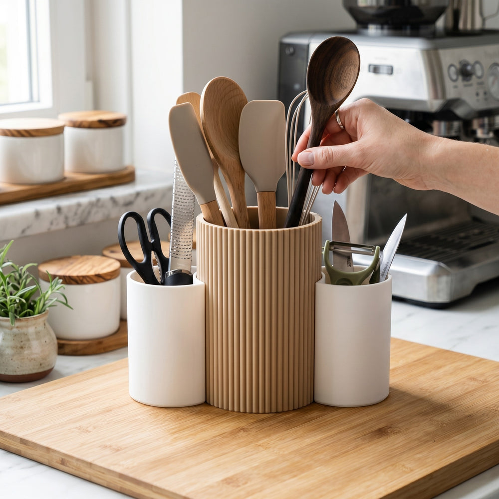 KOMBINO Ställ Kombi-Ständer für die Küche aus PLA, Detailansicht