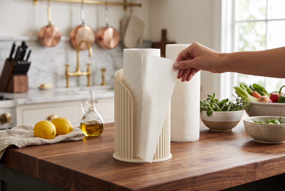 PAPPERSHÅLLARE Küchenrollenhalter aus PLA, Detailansicht