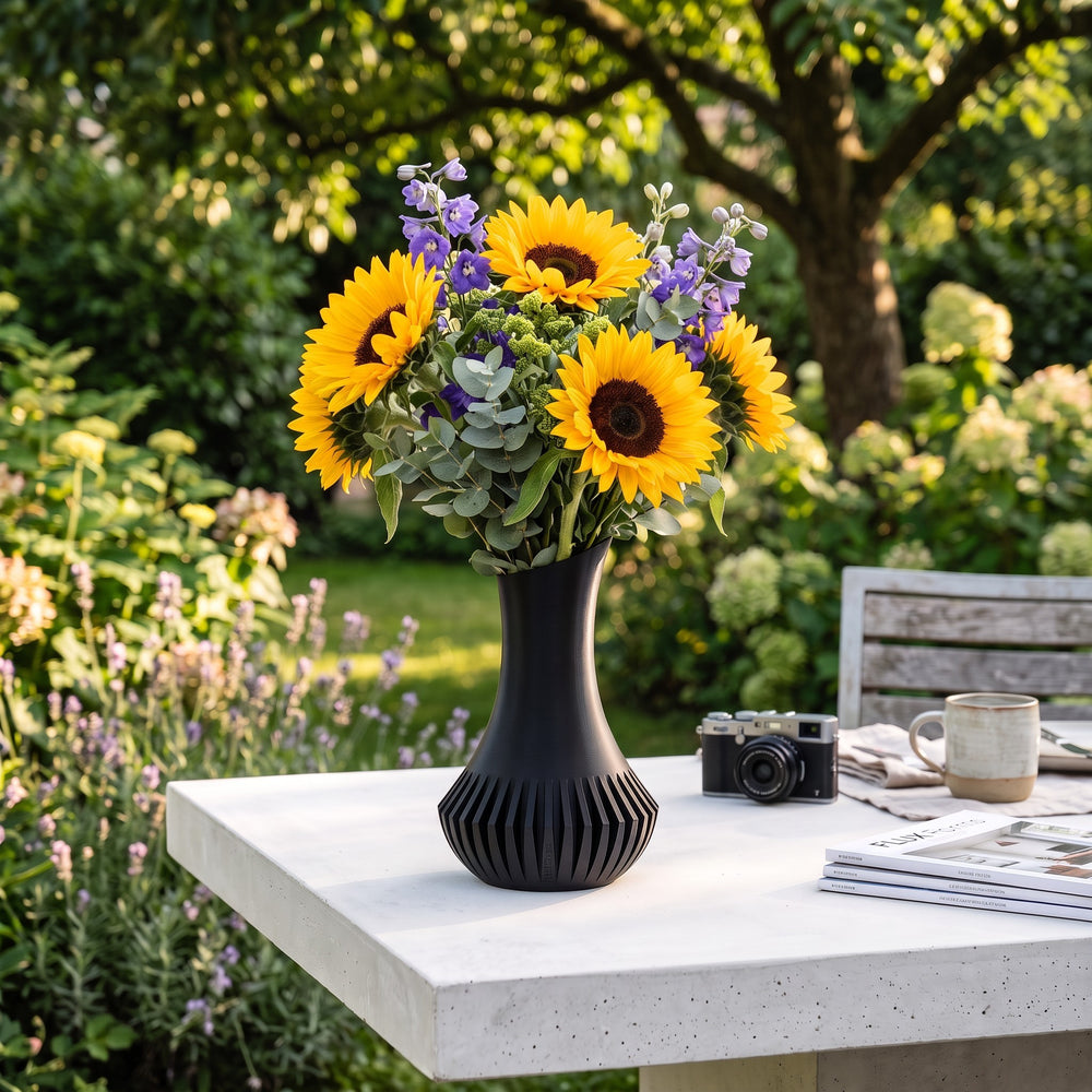 SKULPTUR Vän skulpturale Vase aus PLA, Ansicht 5