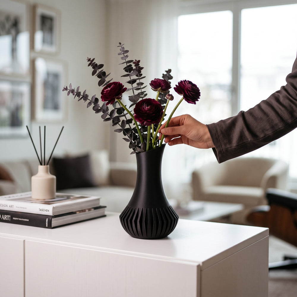 SKULPTUR Vän skulpturale Vase aus PLA, weitere Ansicht