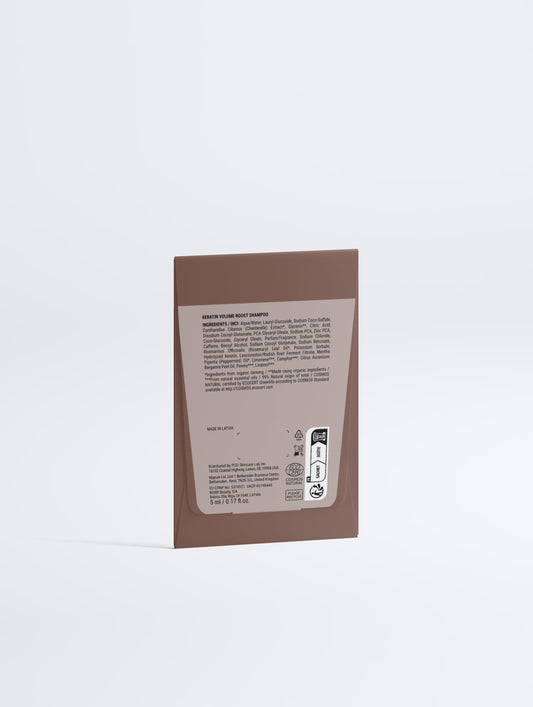 Keratin Volumen-Boost-Shampoo (Probe-Beutel)