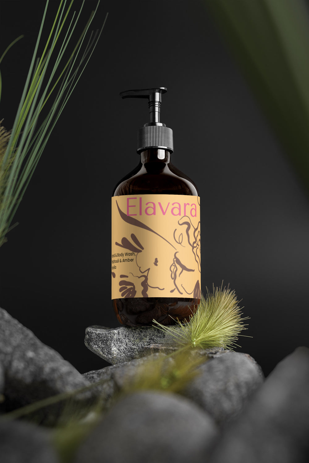2-Step Body Ritual Set, Amber Gourmand