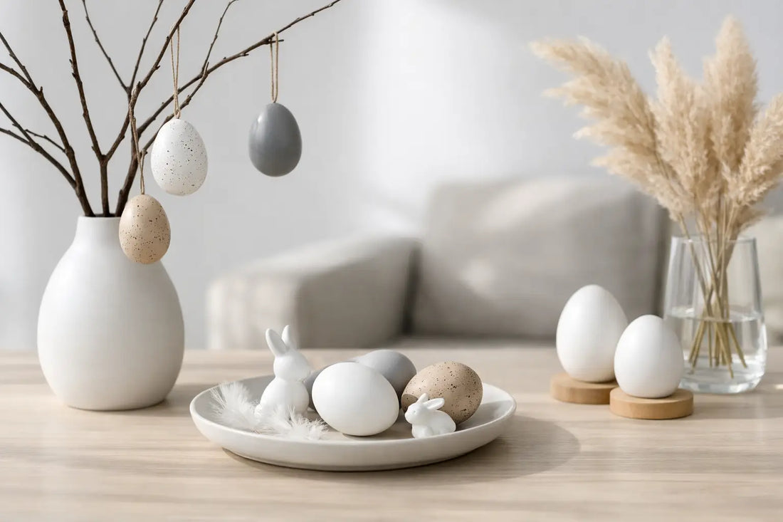 Osterdeko modern minimalistisch stylen