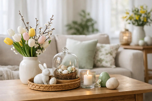 Deko Set Frühling Wohnung stilvoll gestalten