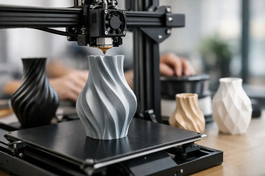 Wie entstehen 3D-gedruckte Vasen?