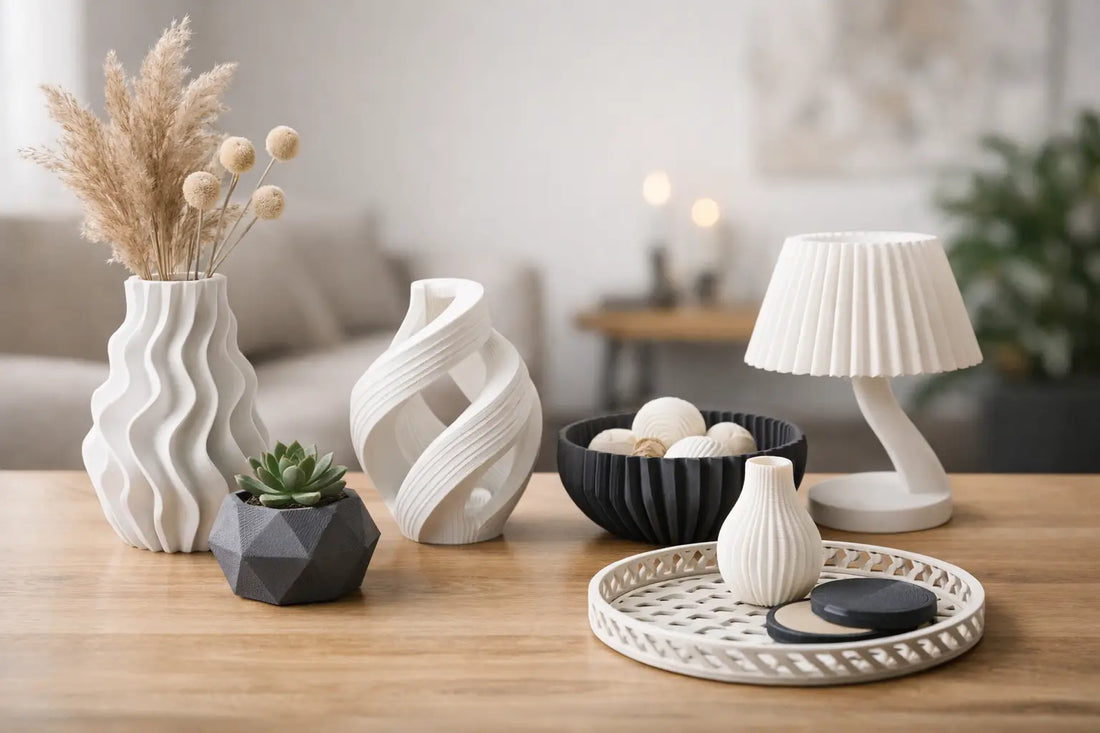 3D-gedruckte Wohnaccessoires mit Stil - Print Home