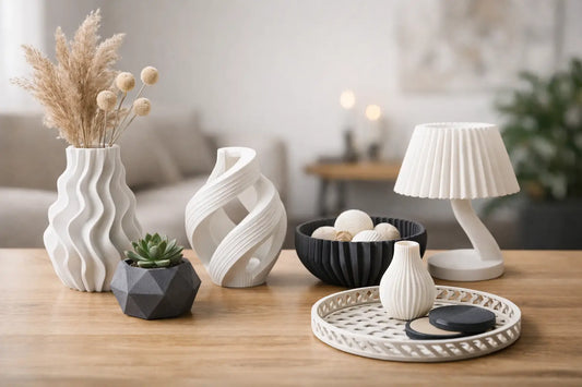 3D-gedruckte Wohnaccessoires mit Stil - Print Home