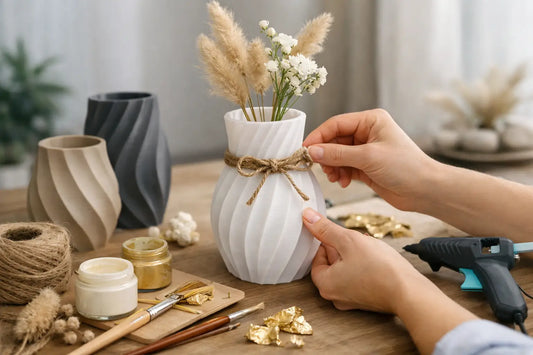 3D gedruckte Vase selber stylen leicht gemacht