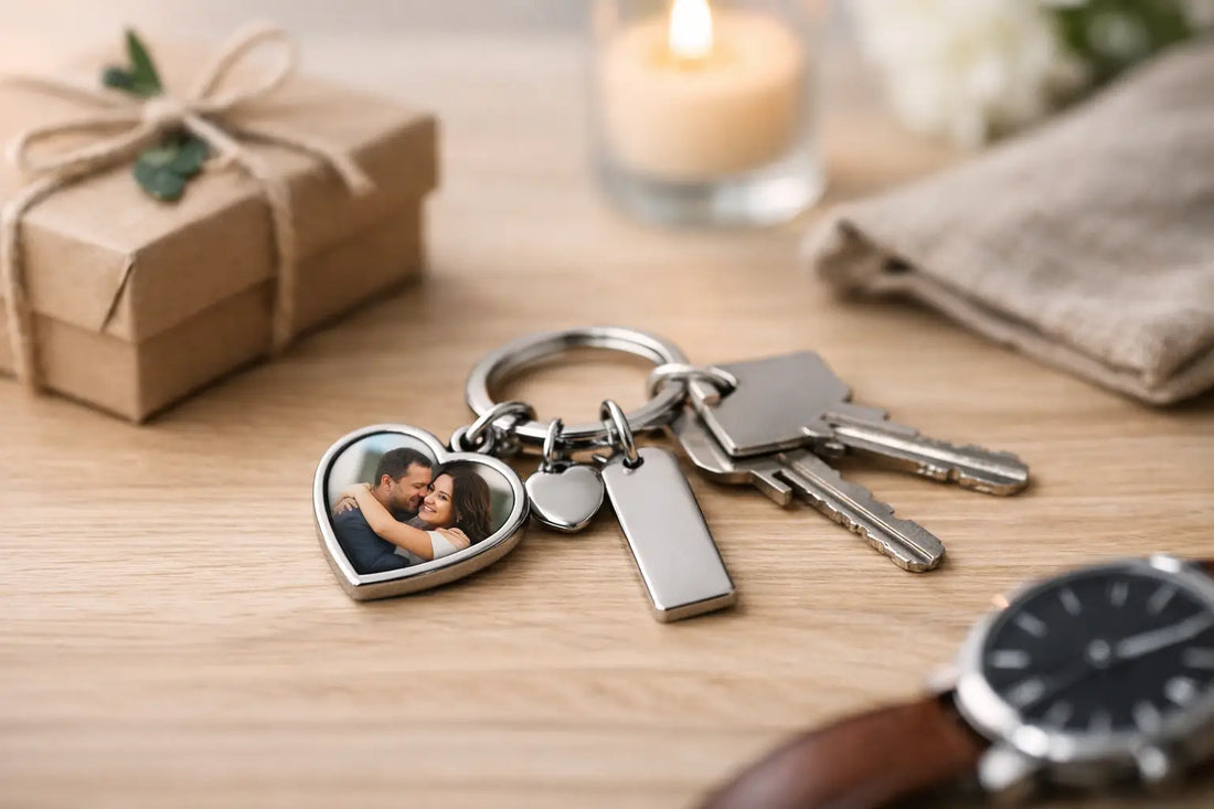 Personalisierter Schlüsselanhänger als Geschenk