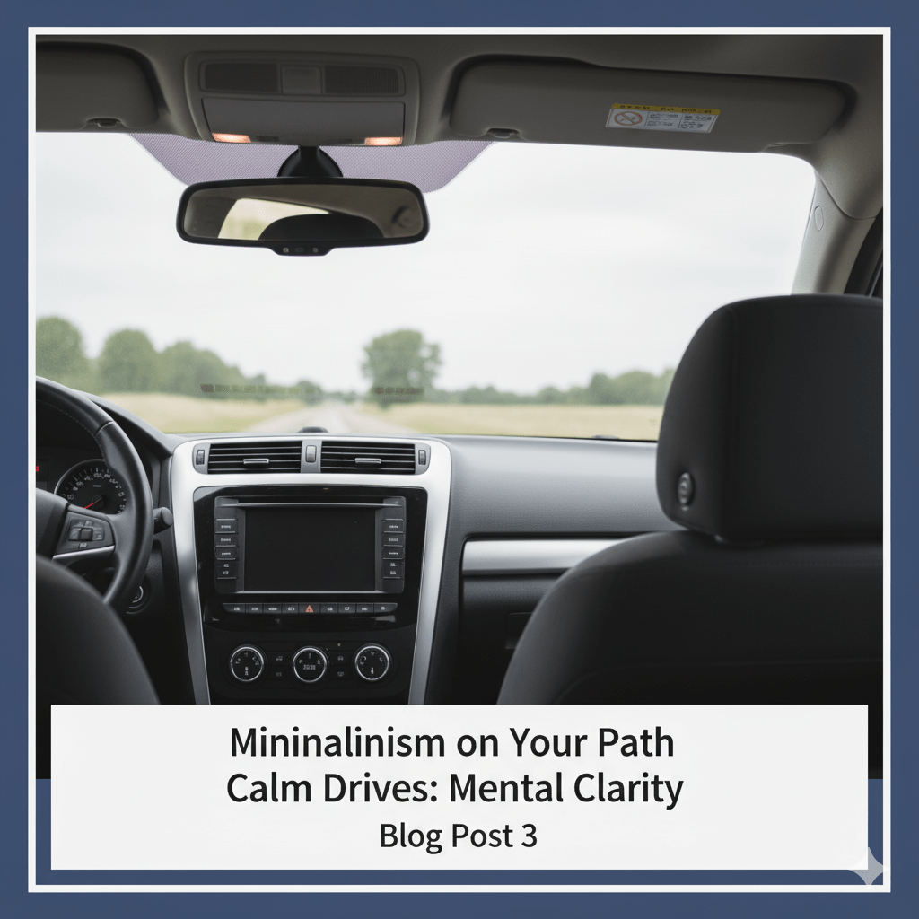 Minimalismus im Auto: Dein Weg zur ruhigen Fahrt - Print Home