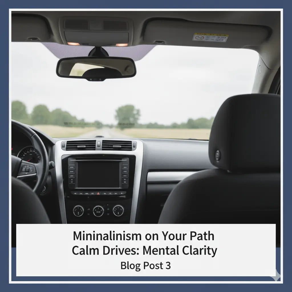 Minimalismus im Auto: Dein Weg zur ruhigen Fahrt - Print Home
