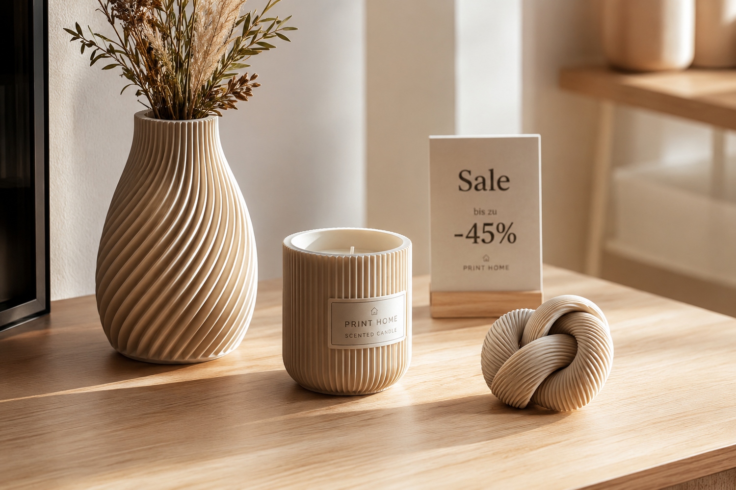 Sale – Reduzierte 3D-Deko, Kerzen und Beauty-Artikel von Print Home