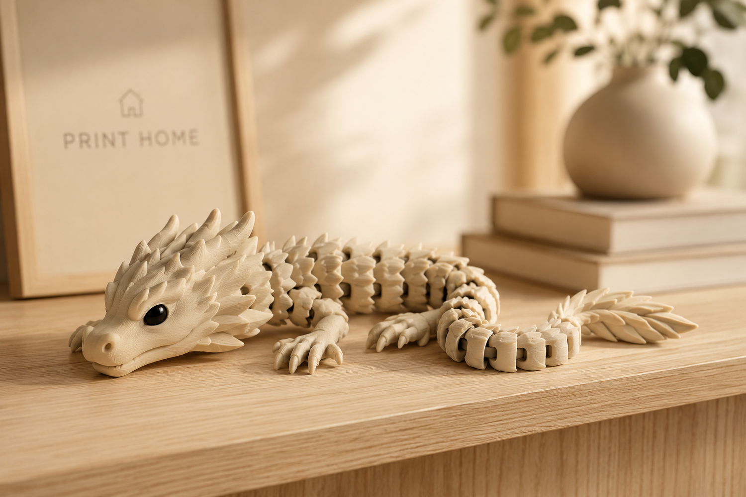 Flexi Figuren – Bewegliche 3D-gedruckte Kunstfiguren von Print Home