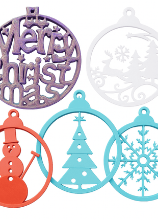 3D - gedrucktes Weihnachtsornament – Filigrane Dekoanhänger in 5 Motiven - Print Home3D - gedrucktes Weihnachtsornament – Filigrane Dekoanhänger in 5 MotivenPrint HomeWeihnachten3D - gedrucktes Weihnachtsornament – Filigrane Dekoanhänger in 5 Motiven