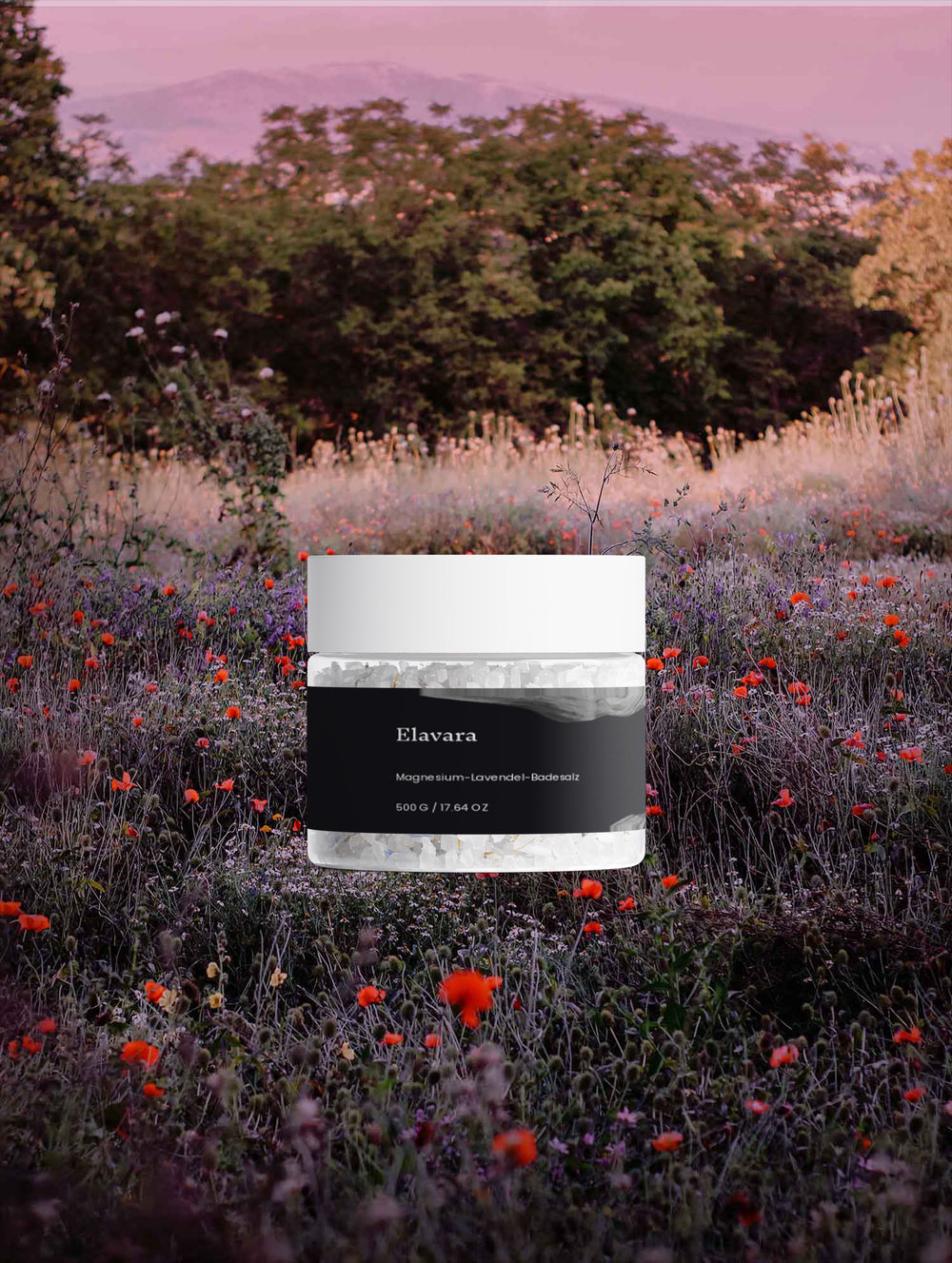 Magnesium-Lavendel-Badesalz