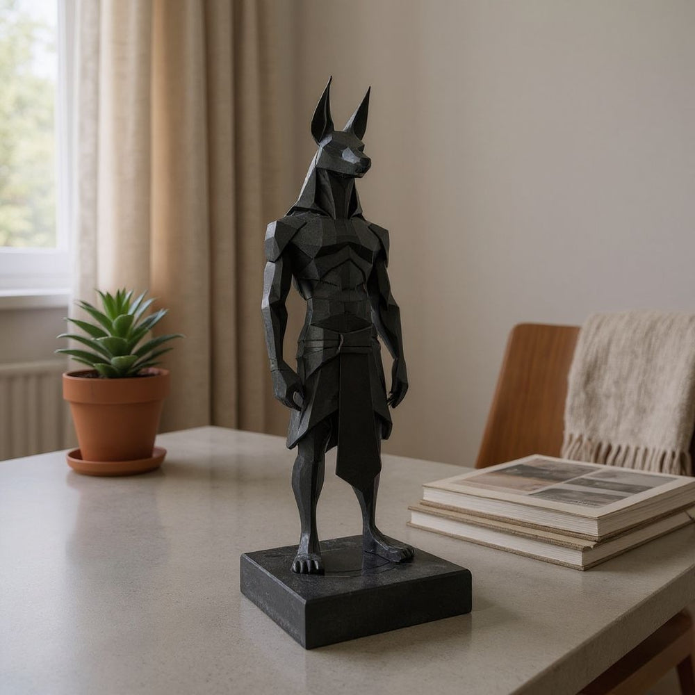 's Wüstn-Hundl Hunde Figur mit großen Ohren aus PLA, weitere Ansicht