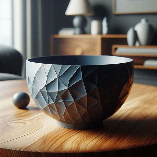 „Facet Bowl“ – Skulpturale Designschale