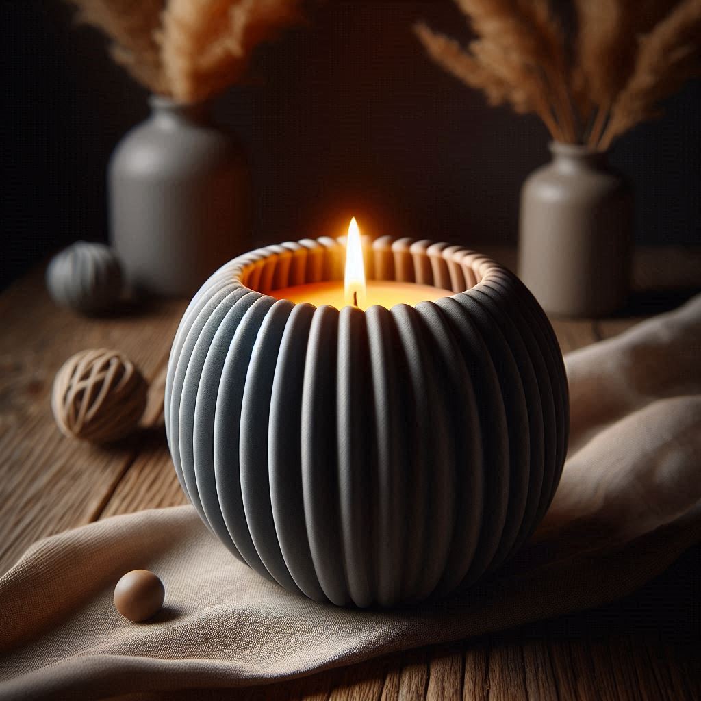 „Glow Orb“ – Duftkerze im Design-Gefäß