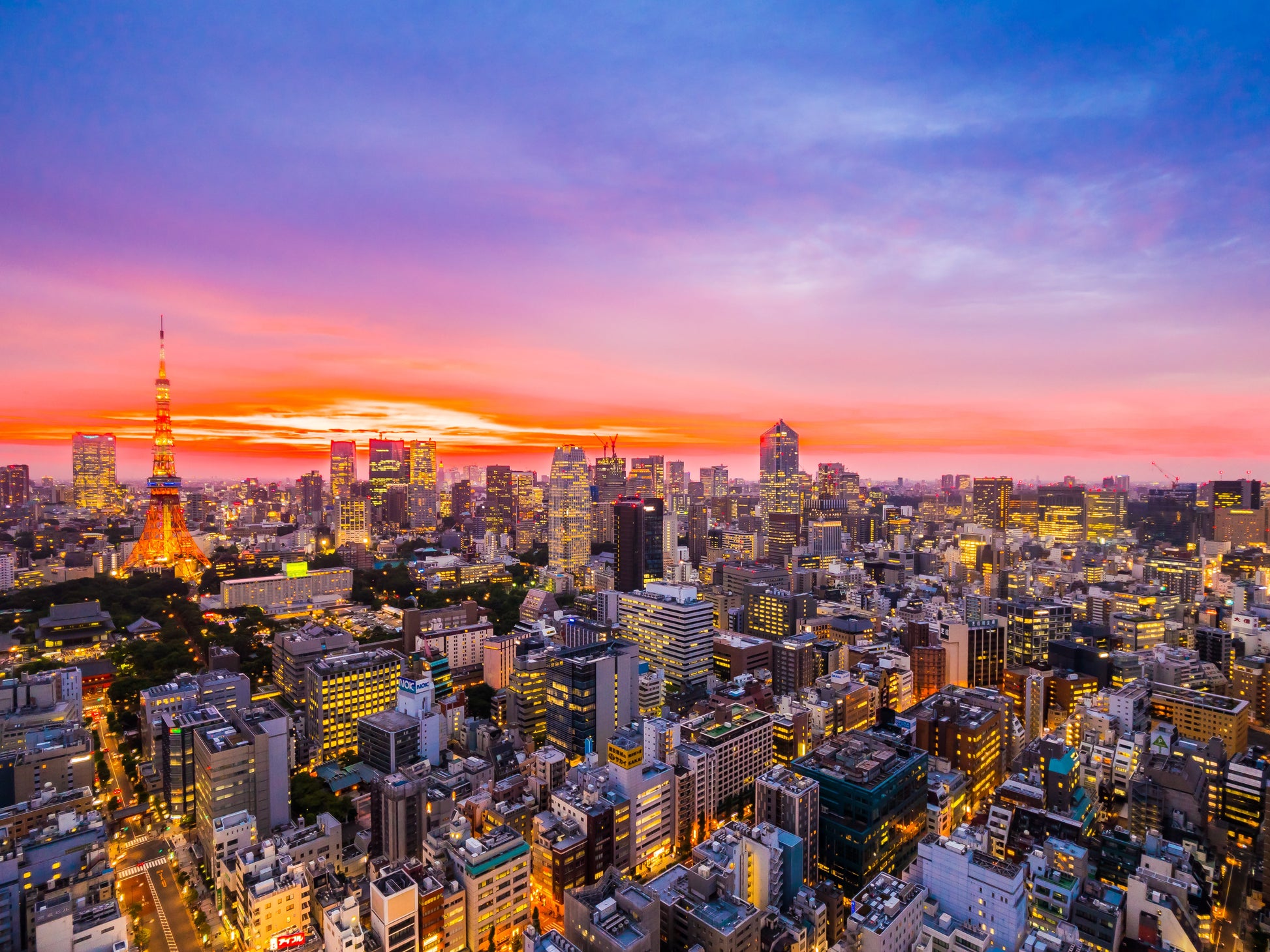 „Manhattan Blue“ – New York Skyline bei Nacht Print Home  Print Home