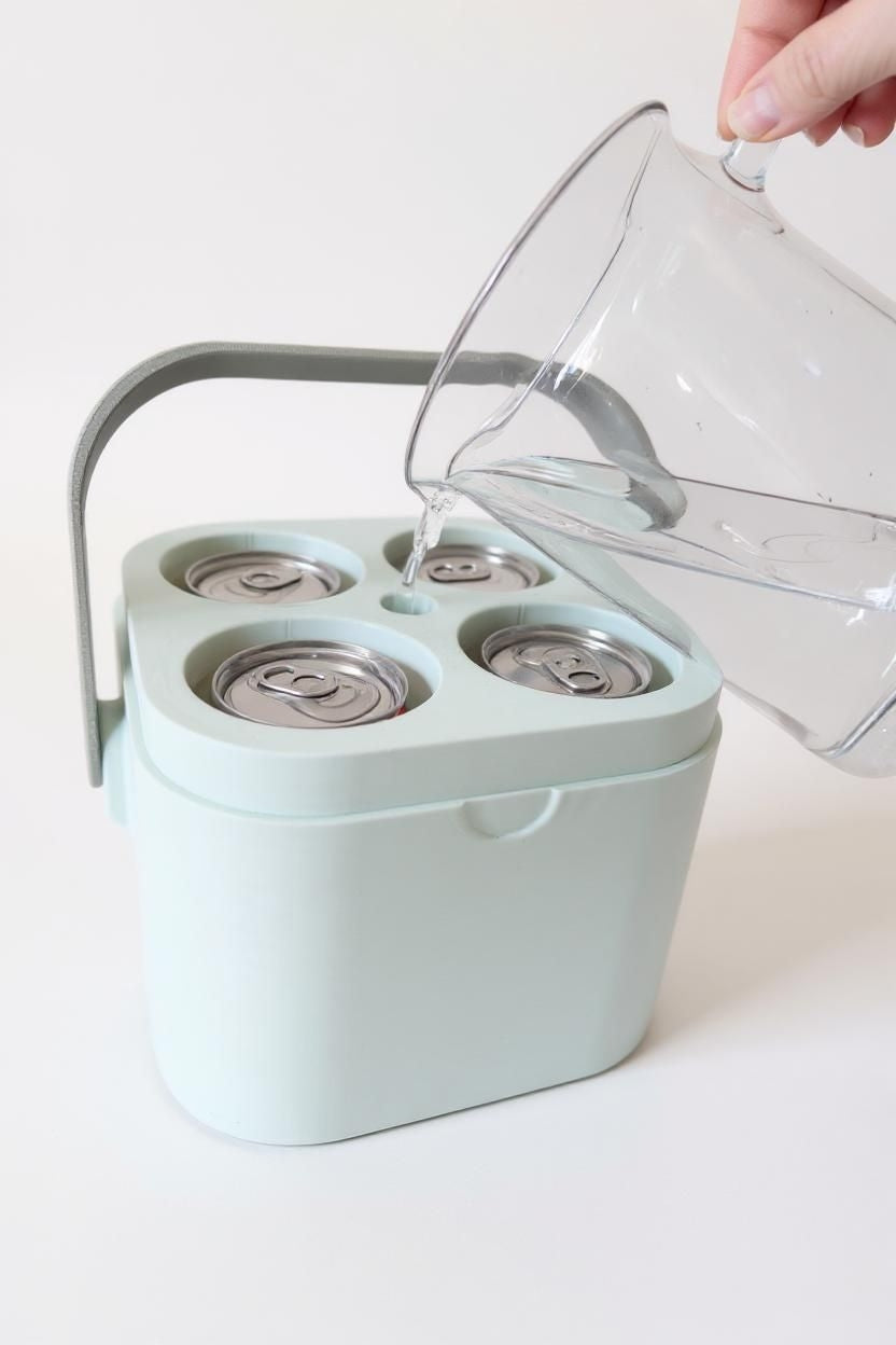Alpen-Boxerl Vorratsbox im Alpenstil aus PLA, Ansicht 4