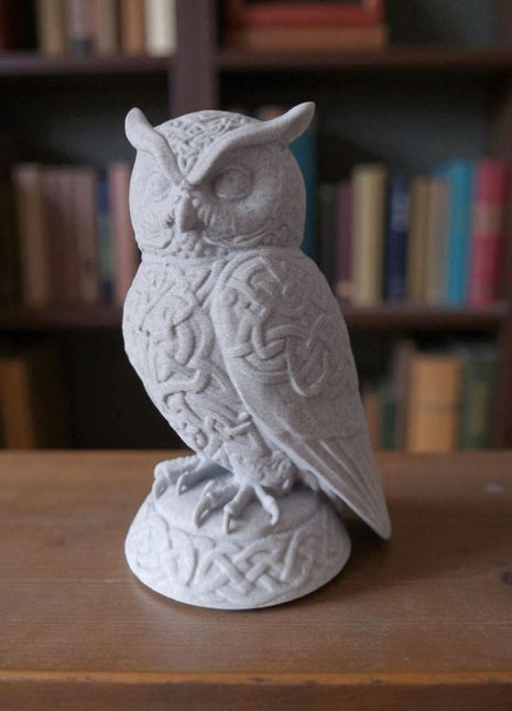 Keltische Eulen-Statue „Celtic Guardian“