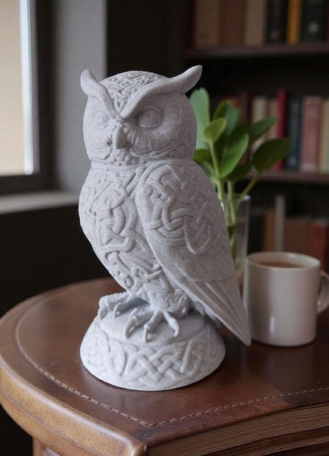 Keltische Eulen-Statue „Celtic Guardian“