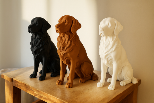 Golden Retriever Skulptur