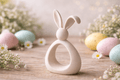 Deko Hase „Aura“ – Moderne Oster- & Frühlingsdeko - Print Home