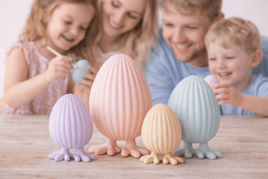 Deko Küken „Pastel“ – Modernes Osterküken 4er Set Print Home  Print Home