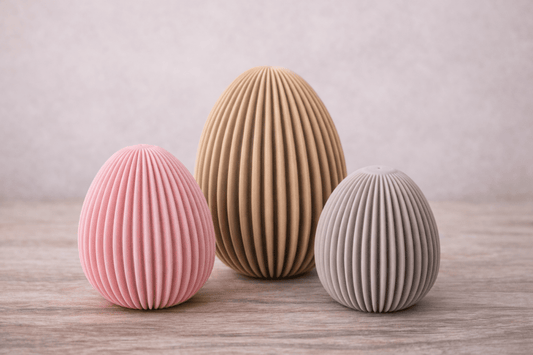 Moderne Deko Ostereier – 3er Set im minimalistischen Design Print Home  Print Home