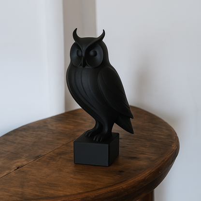 Eulen Skulptur