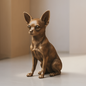 Chihuahua Skulptur