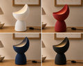 LUNIS – Organische Design Tischlampe aus dem 3D-Drucker | E14
