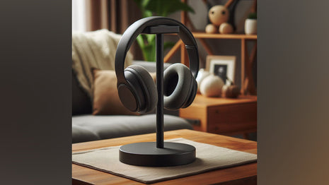 „Standby“ – Minimalistischer Kopfhörerhalter