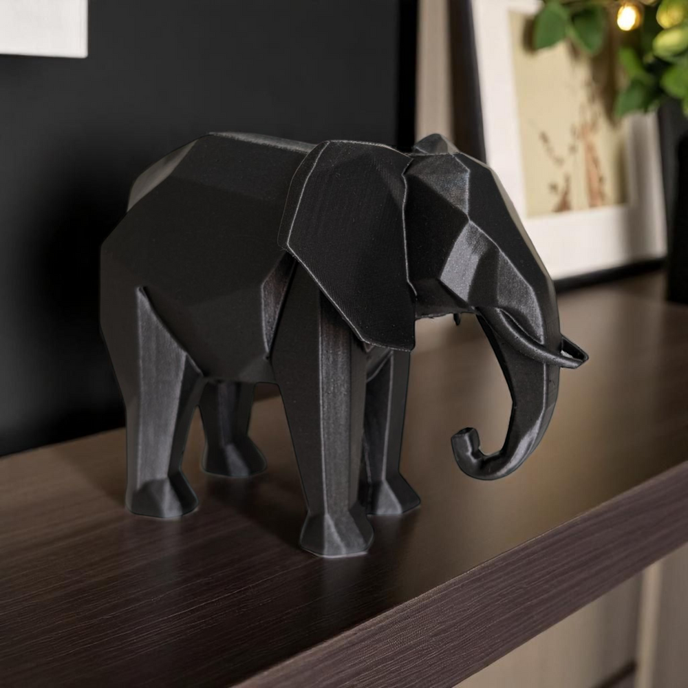 Spitz-Ohr Fuchs Skulptur aus PLA, Detailansicht