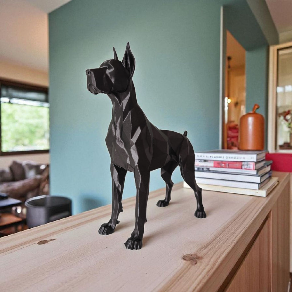 's Große Hundl Hunde Skulptur aus PLA, Ansicht 5