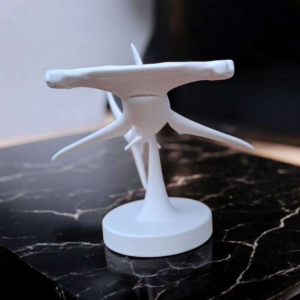 Gletscher-Fischl Fisch Skulptur aus PLA, Ansicht 5