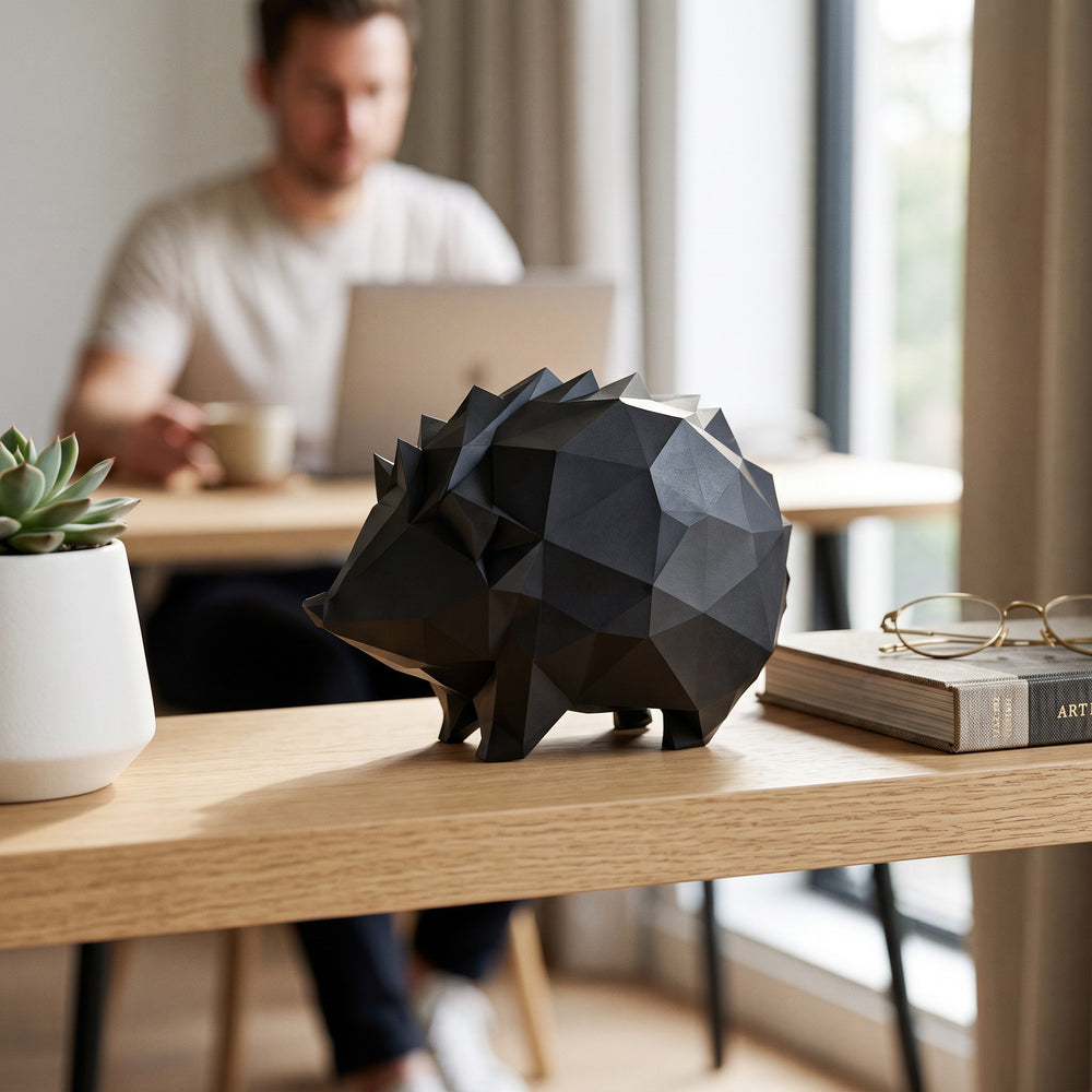 HÖST Vän abstrakte Herbst-Skulptur aus PLA, Detailansicht