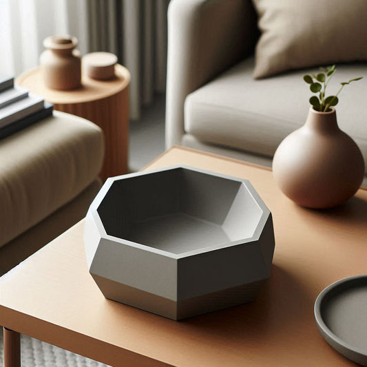 Lagom Bowl skandinavische Dekoschale aus PLA, 3D-gedruckt