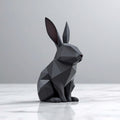 's Stuben-Haserl sitzende Hasenfigur aus PLA, Ansicht 4