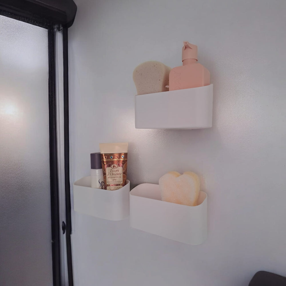 MOLN Bad-Ablage in Wolkenform aus PLA, 3D-gedruckt, Produktansicht