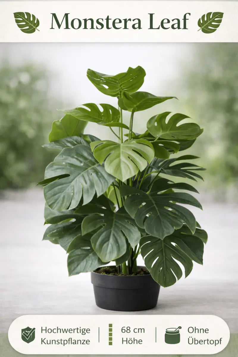 Künstliche Deko-Pflanze XL – Realistische Kunstpflanze - Print Home