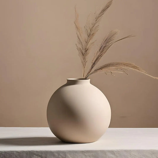 Vase „Orbis Soft“ – Minimal Round Design - Print Home